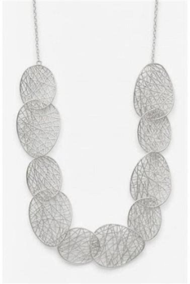 Collana Nomination Donna Leaf of Light in Argento 243111-010 - 243111-010